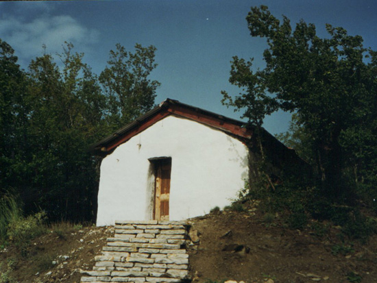 Η εκκλησία του Προφήτη Ηλία στο Ηλιοχώρι 2002